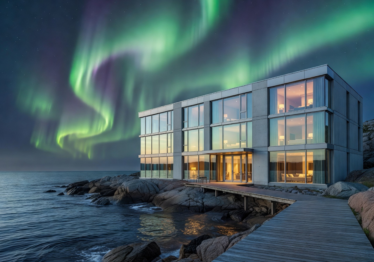 Aurora Marina Hotel coastal Scandinavian elegance